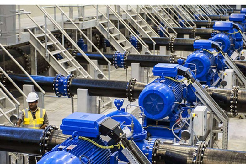 Pump-house mechanical and electrical works