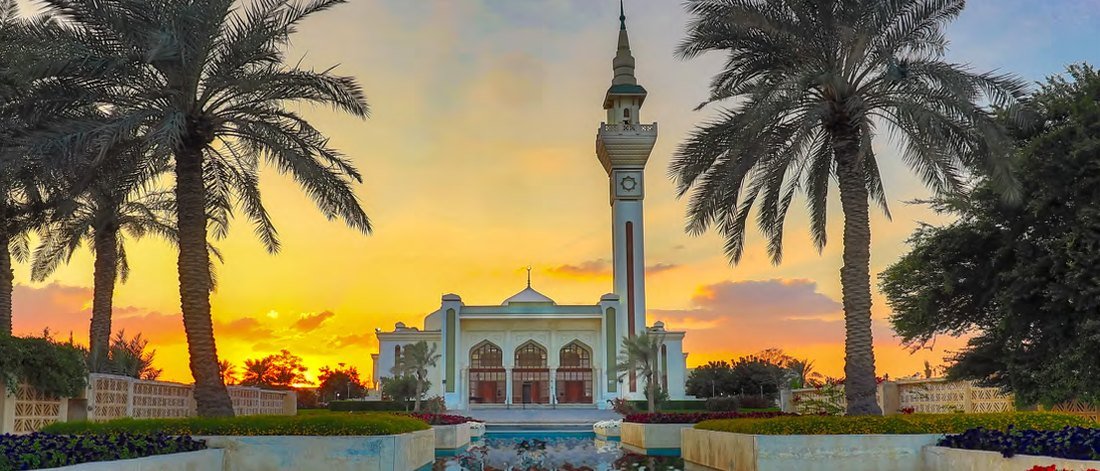 Doha at sunset